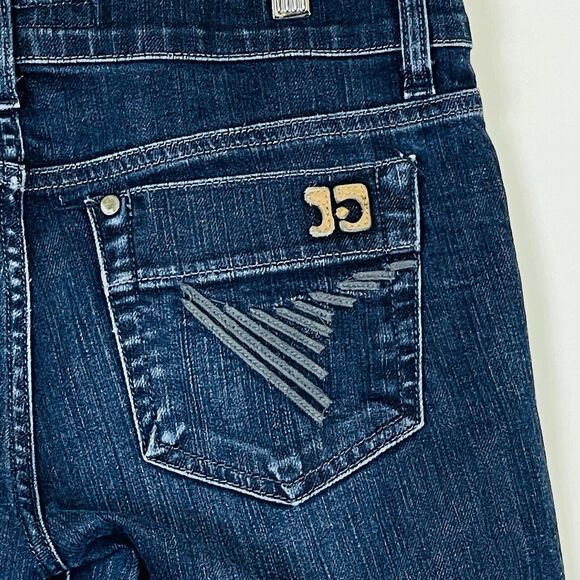 Joe's Jeans Pocket Logo Dark Vncent Wash Skinny 8.5" Low Rise Jeans‎ Women's 29 - Picture 7 of 9